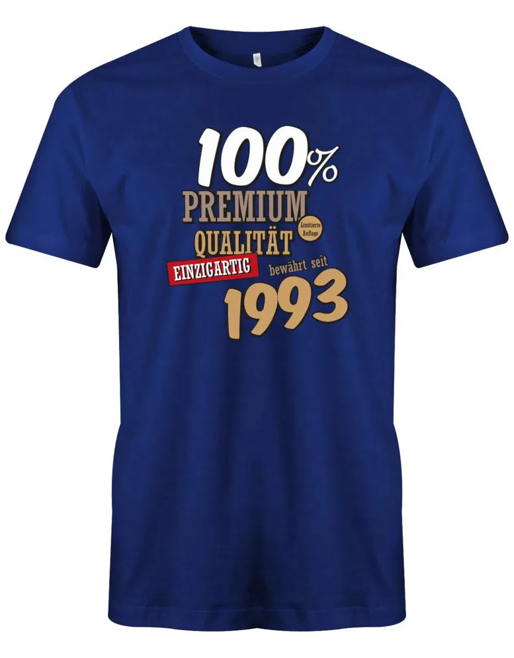 100 Prozent Premium Qualität seit 1993 - Jahrgang 1993 Geschenk Männer Shirt