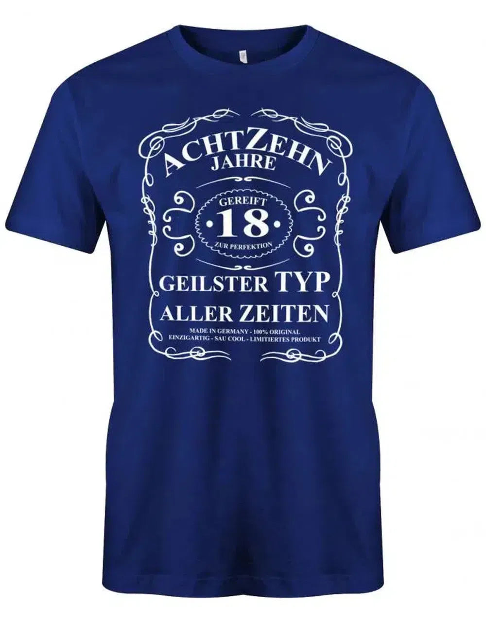 18 Jahre gereift zur Perfektion - 18 Geburtstag Shirt Junge