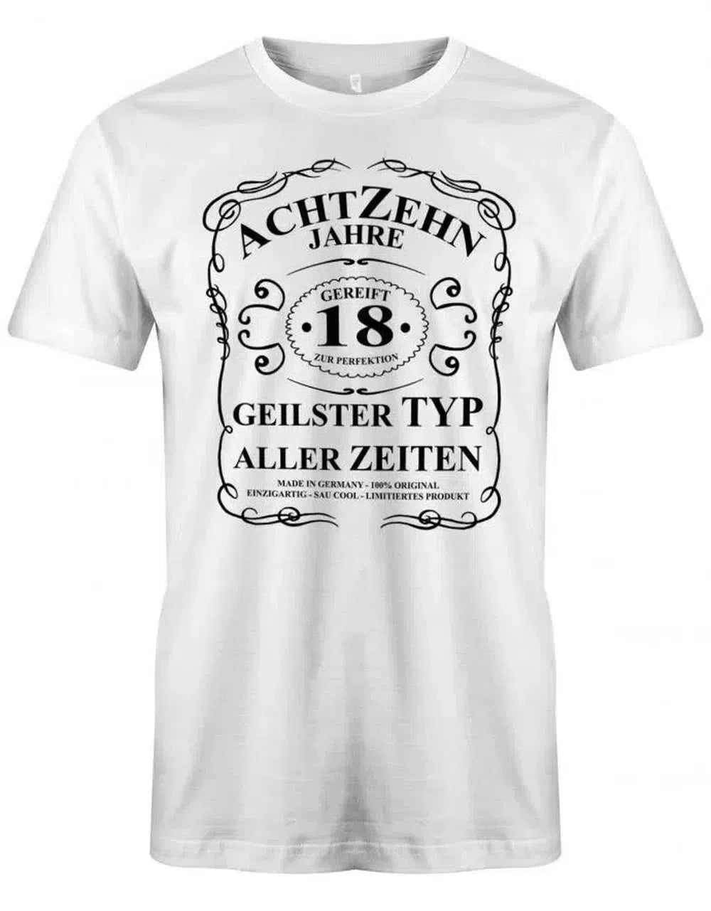 18 Jahre gereift zur Perfektion - 18 Geburtstag Shirt Junge