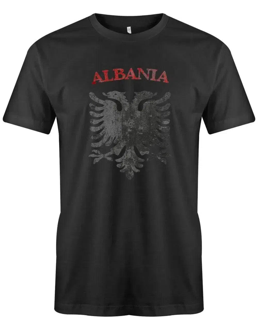 Albania - Vintage - EM WM - Fan - Albanien - Herren T-Shirt