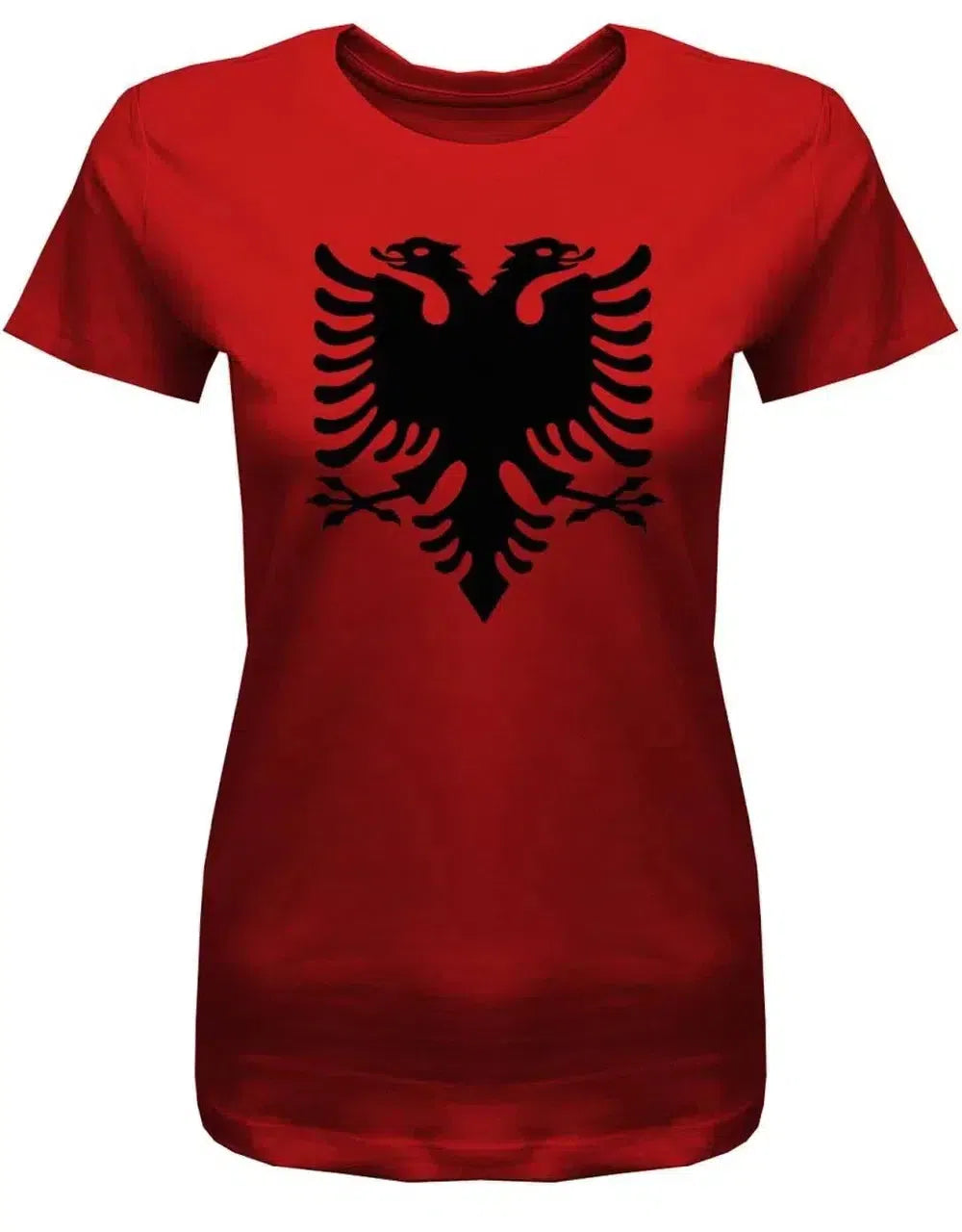 Albanien Adler - Albania Fan - EM WM - Damen T-Shirt
