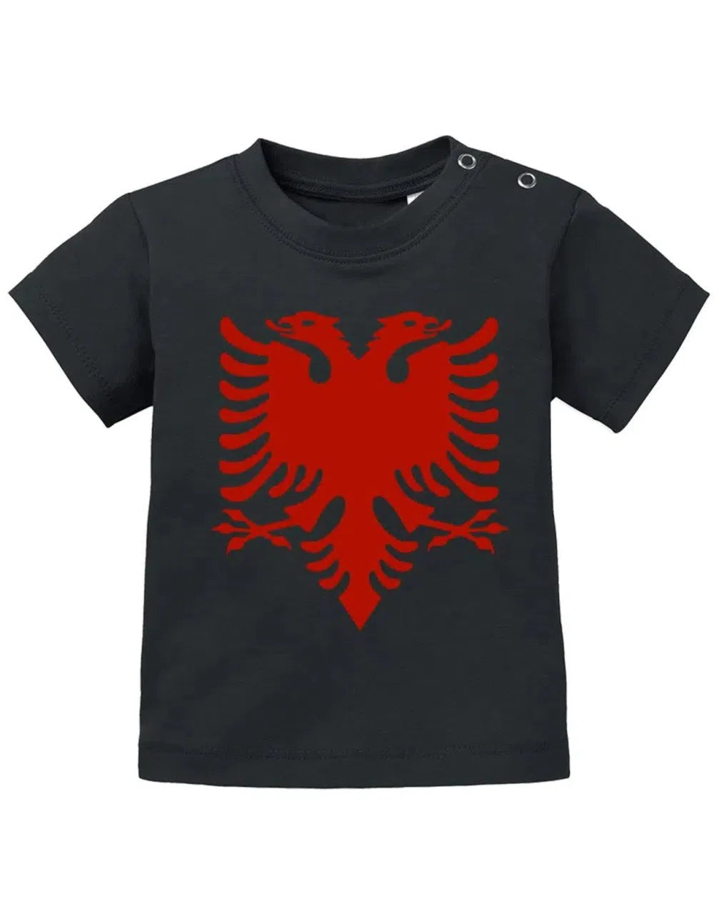 Albanien Flagge Adler - Albania Fan - EM WM - Baby T-Shirt