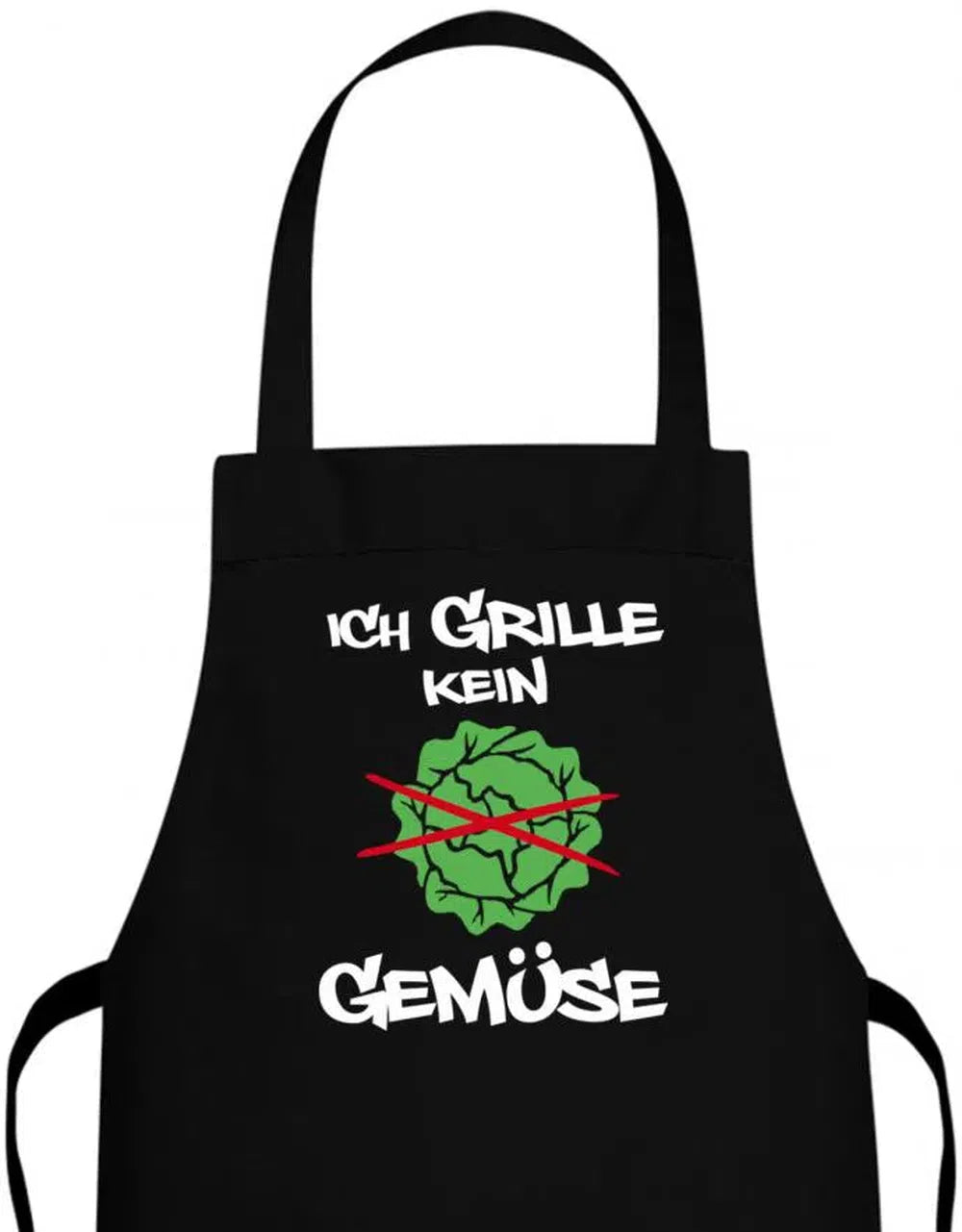 Anti Vegan Ich grille kein Gemüse Grillschürze
