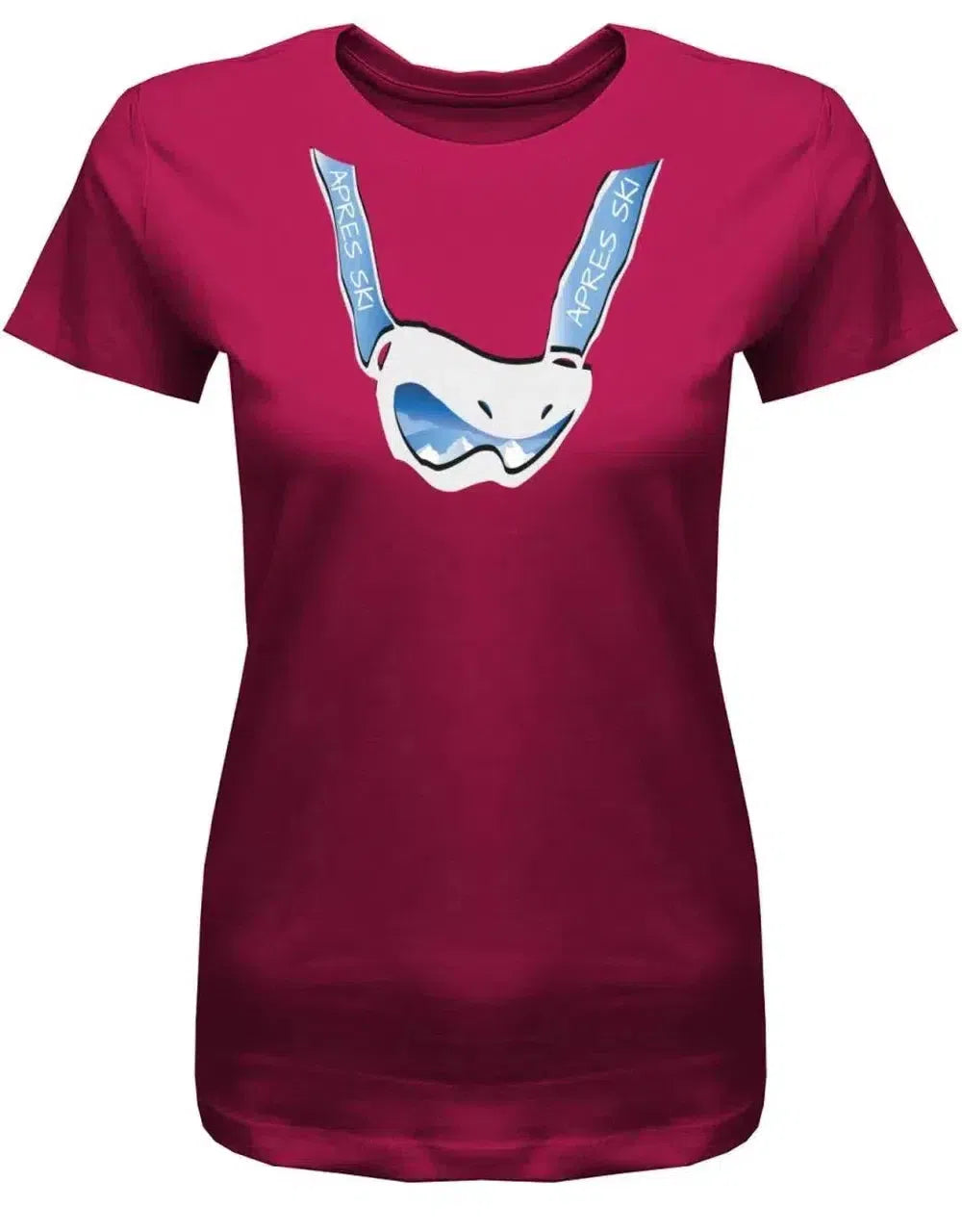 Apres Ski Brille - Damen T-Shirt