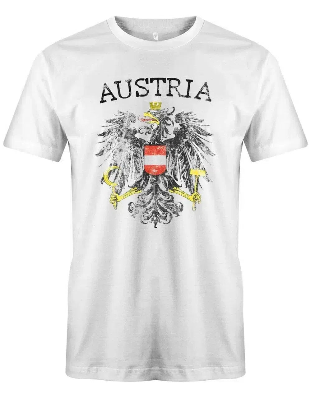 Austria Vintage Look - Österreich - EM WM - Herren T-Shirt
