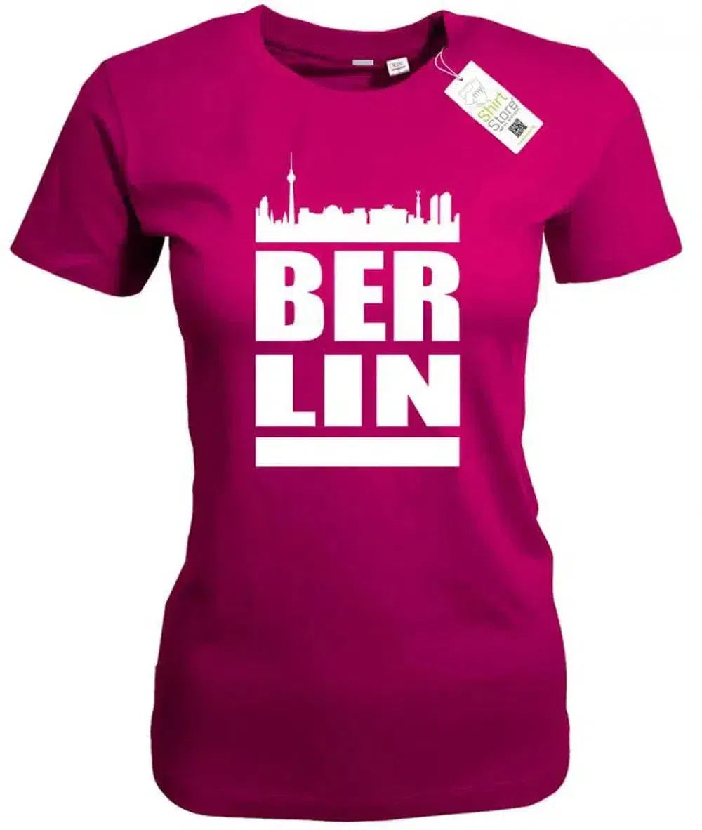 BER LIN - Skyline - Berlin - Damen T-Shirt