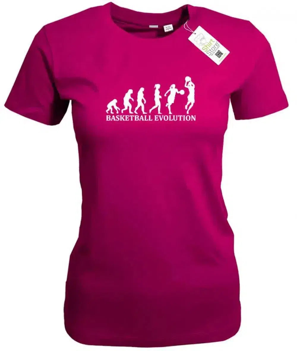 Basketball Evolution - Damen T-Shirt
