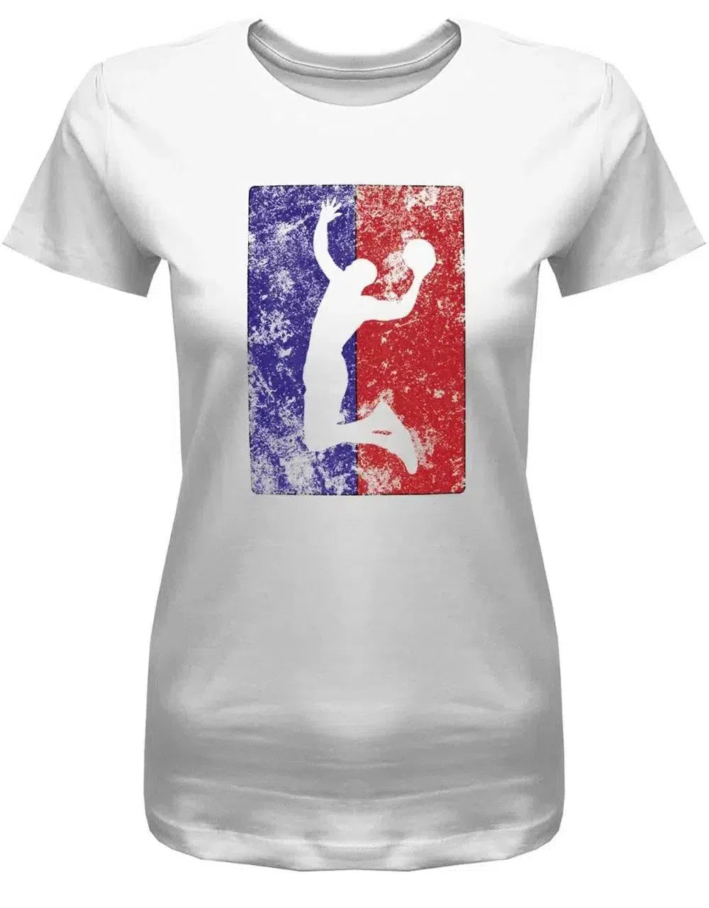 Basketball Vintage Logo - Basketballer - Damen T-Shirt