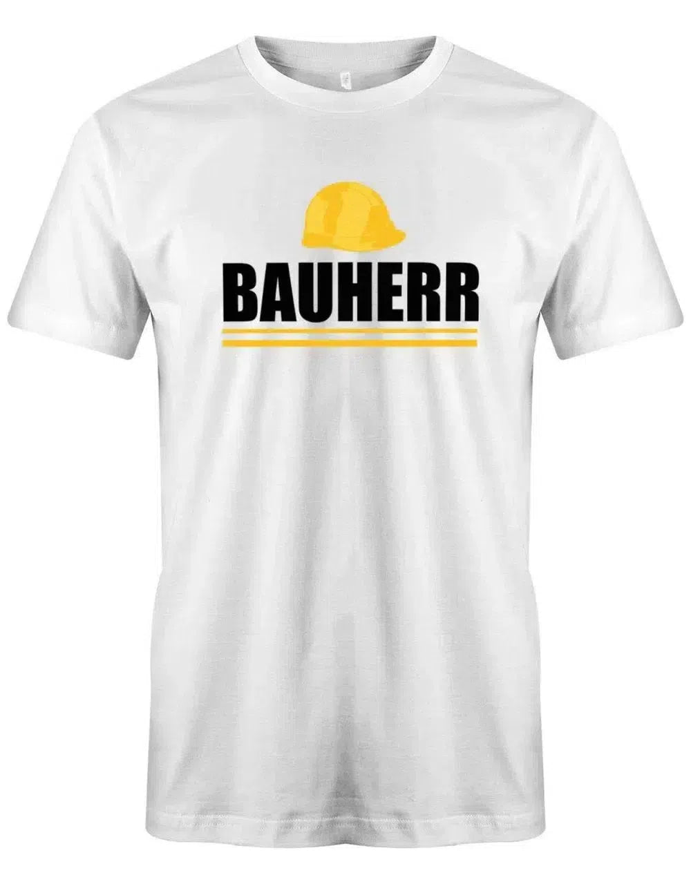Bauherr - Schutzhelm - Handwerker - Herren T-Shirt