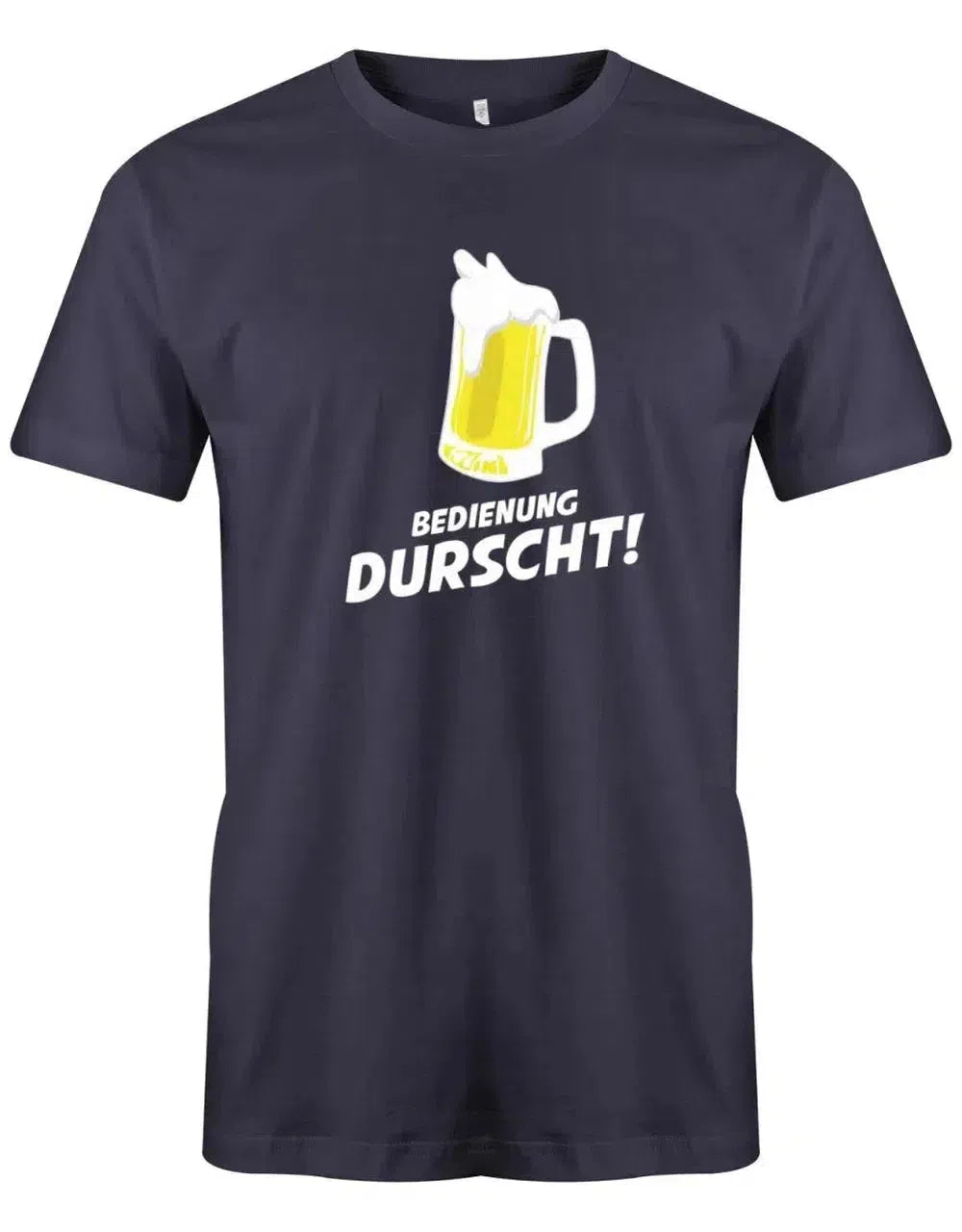 Bedienung durscht - Bier - Herren T-Shirt