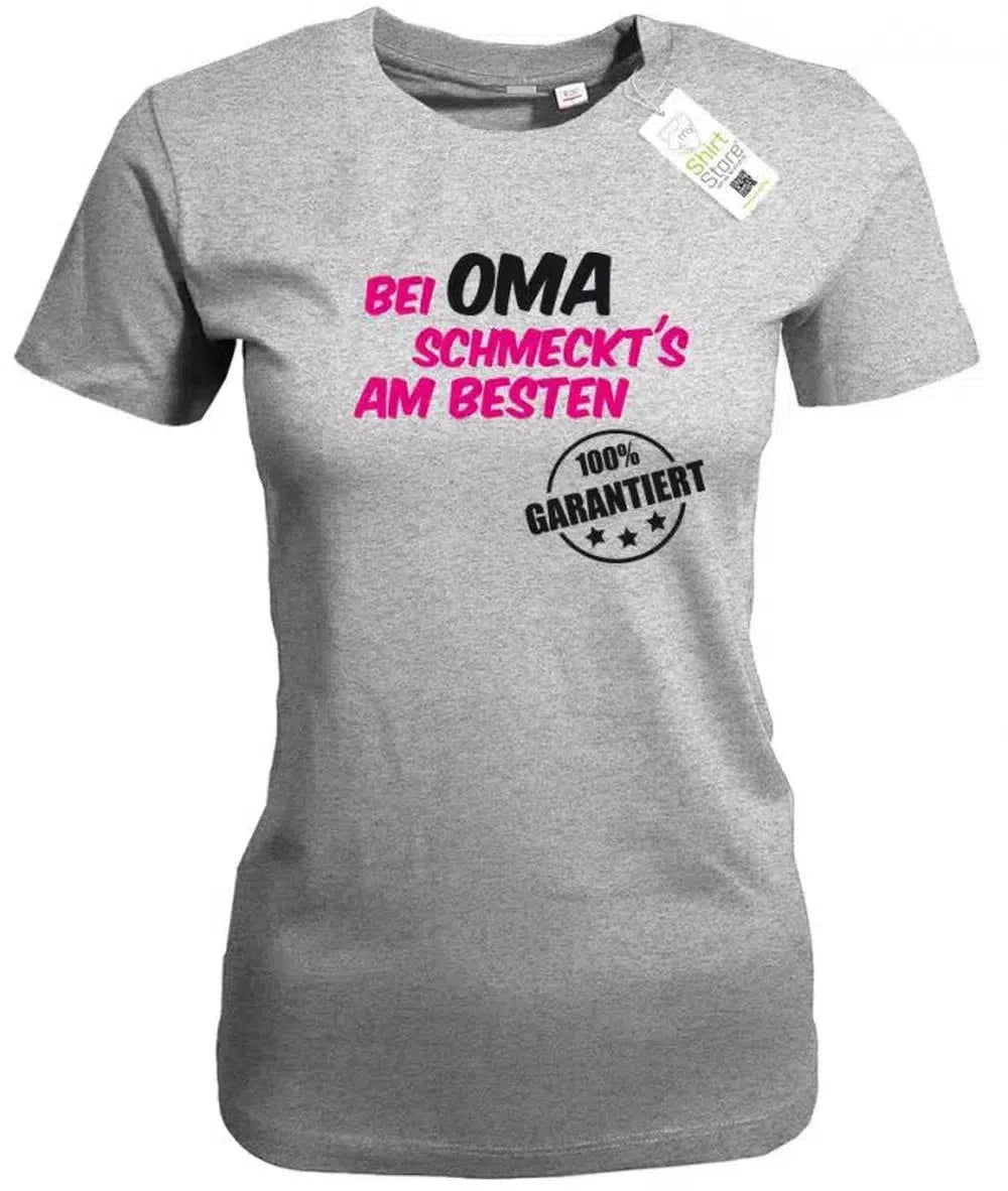Bei Oma schmeckt´s am besten - Damen T-Shirt