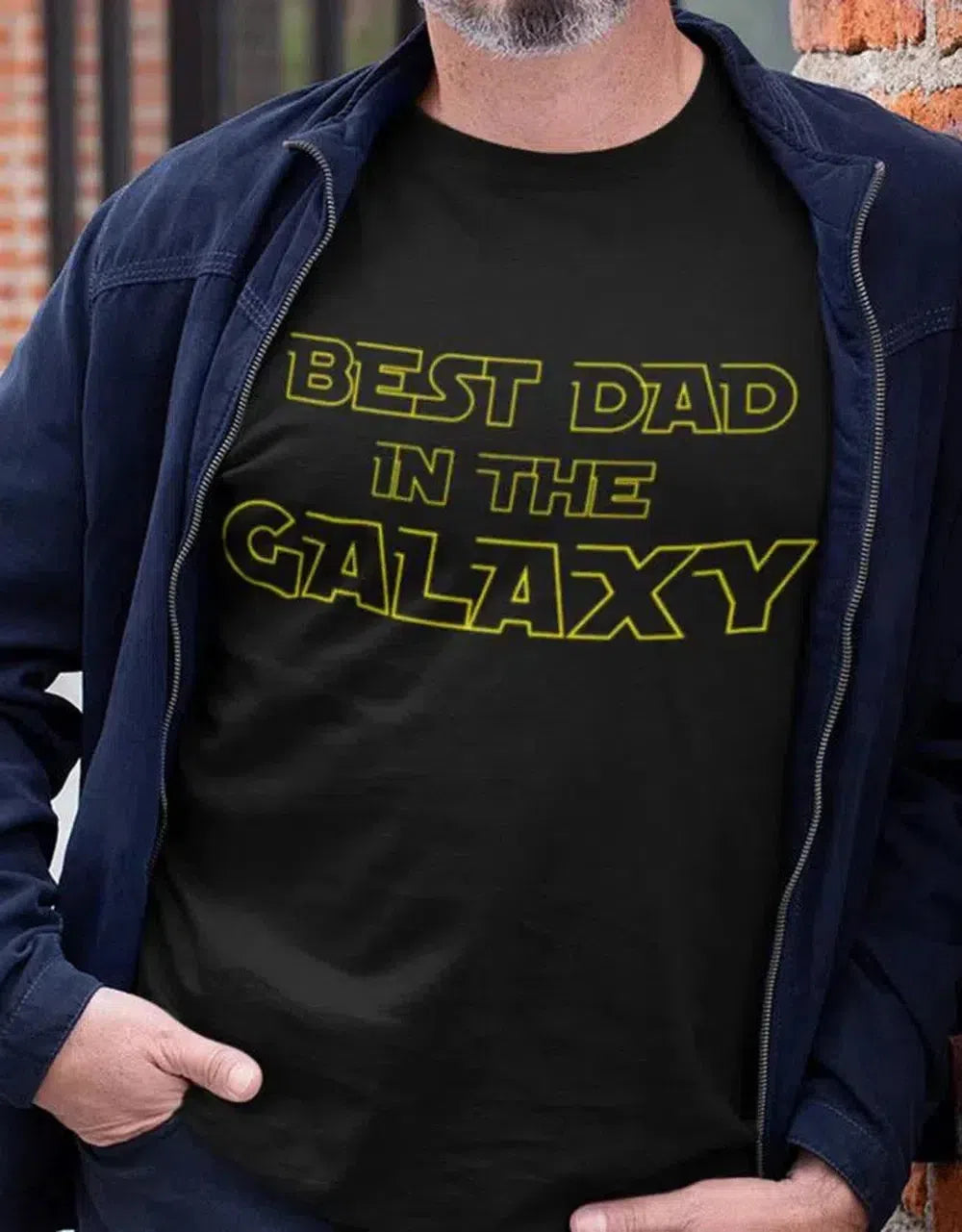 Best Dad in the Galaxy - Papa Shirt Herren
