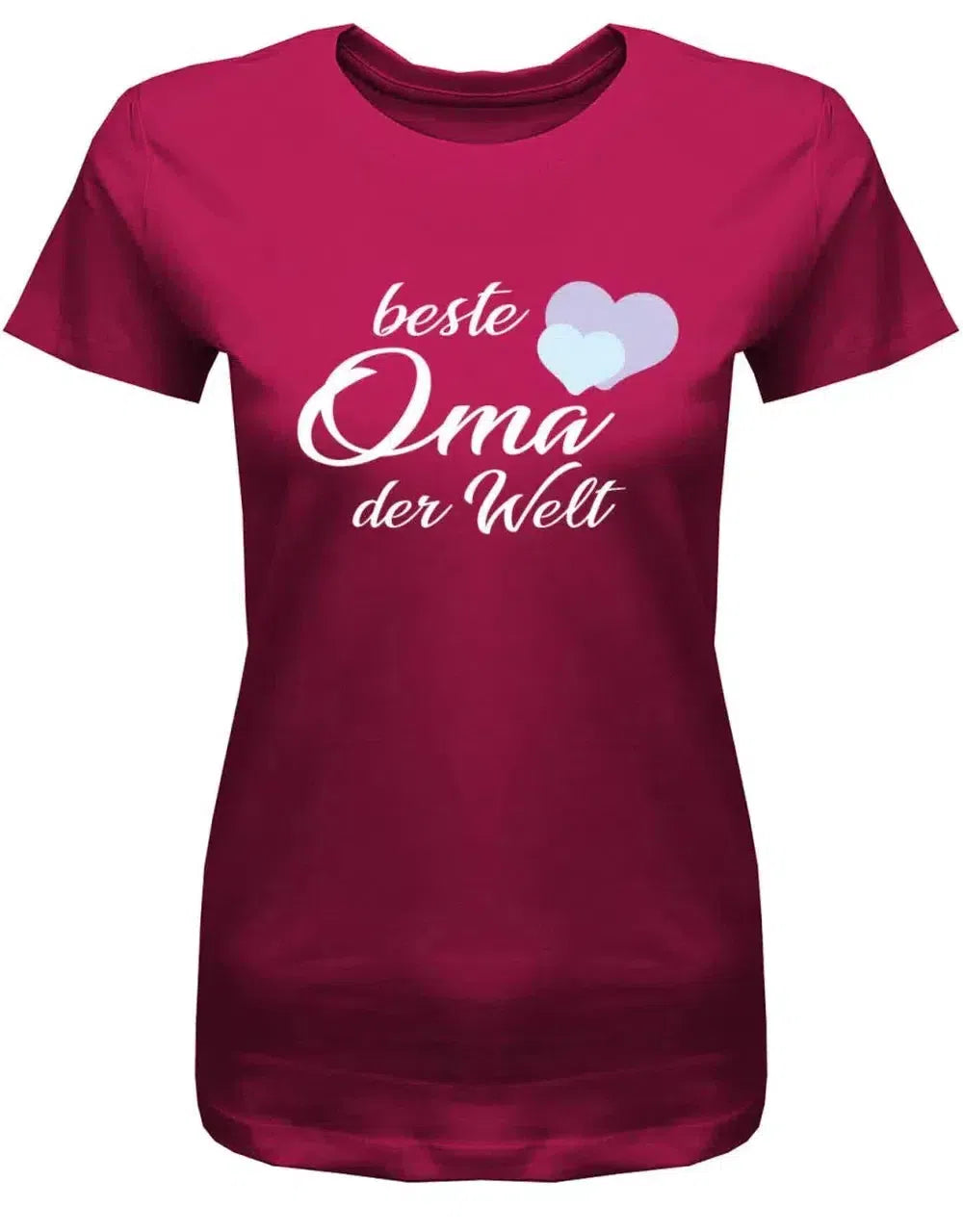 Beste Oma der Welt - Herzchen - Großmutter - Damen T-Shirt