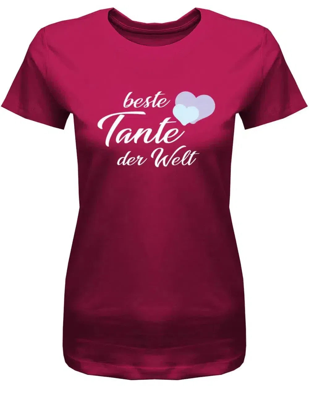 Beste Tante der Welt - Herzchen - Patentante - Damen T-Shirt