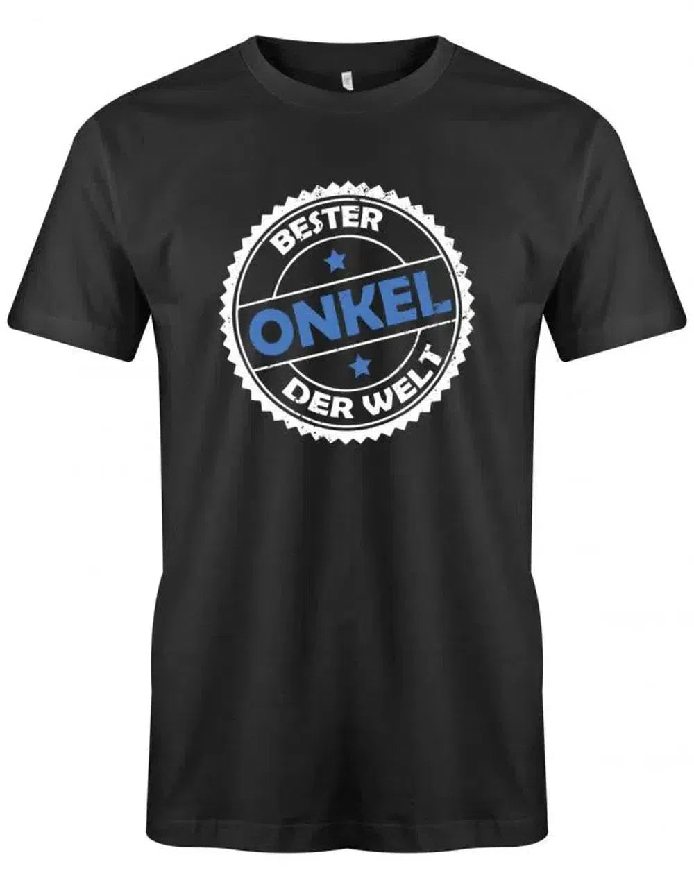 Bester Onkel der Welt Grunge - Stempel - Herren T-Shirt