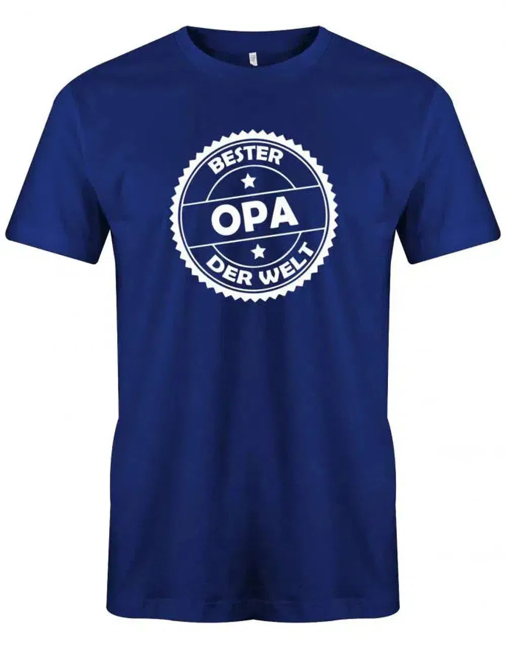 Bester Opa der Welt Stempel - Herren T-Shirt