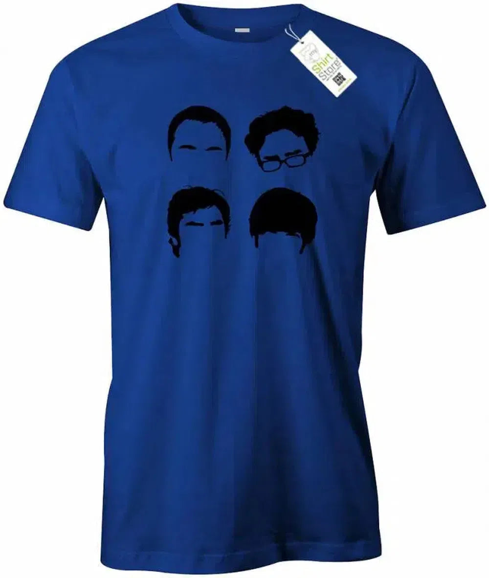 Big Bang Theory Frisuren - Nerd - Herren T-Shirt