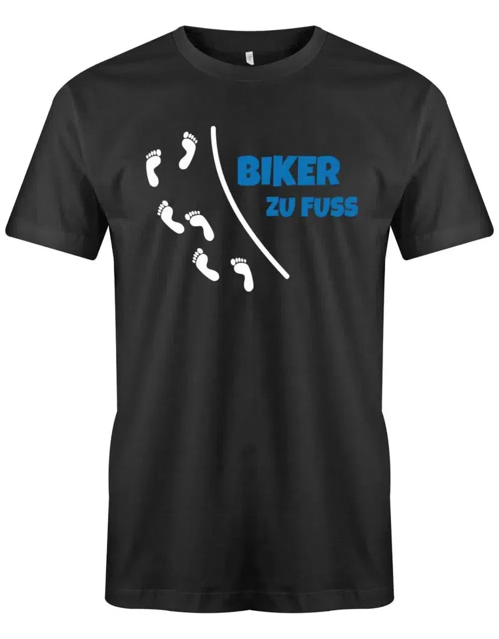 Biker zu Fuss - Fun - Herren T-Shirt