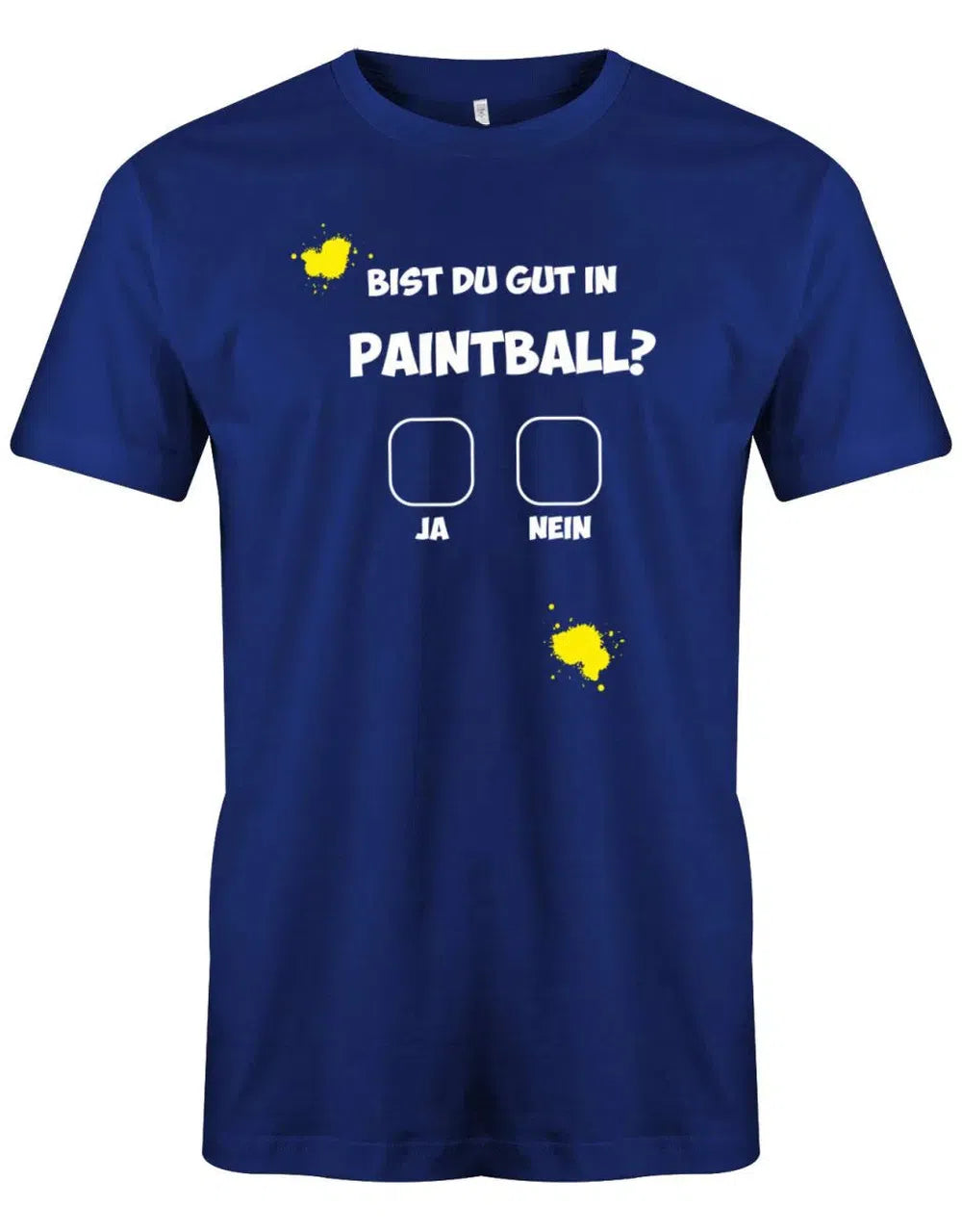 Bist du gut in Paintball ? Ja oder Nein - Paintballer - Herren T-Shirt