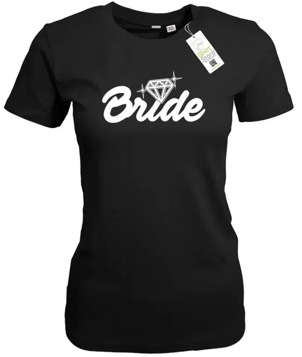 Bride - Diamond - Junggesellinnenabschied - Braut - Damen T-Shirt