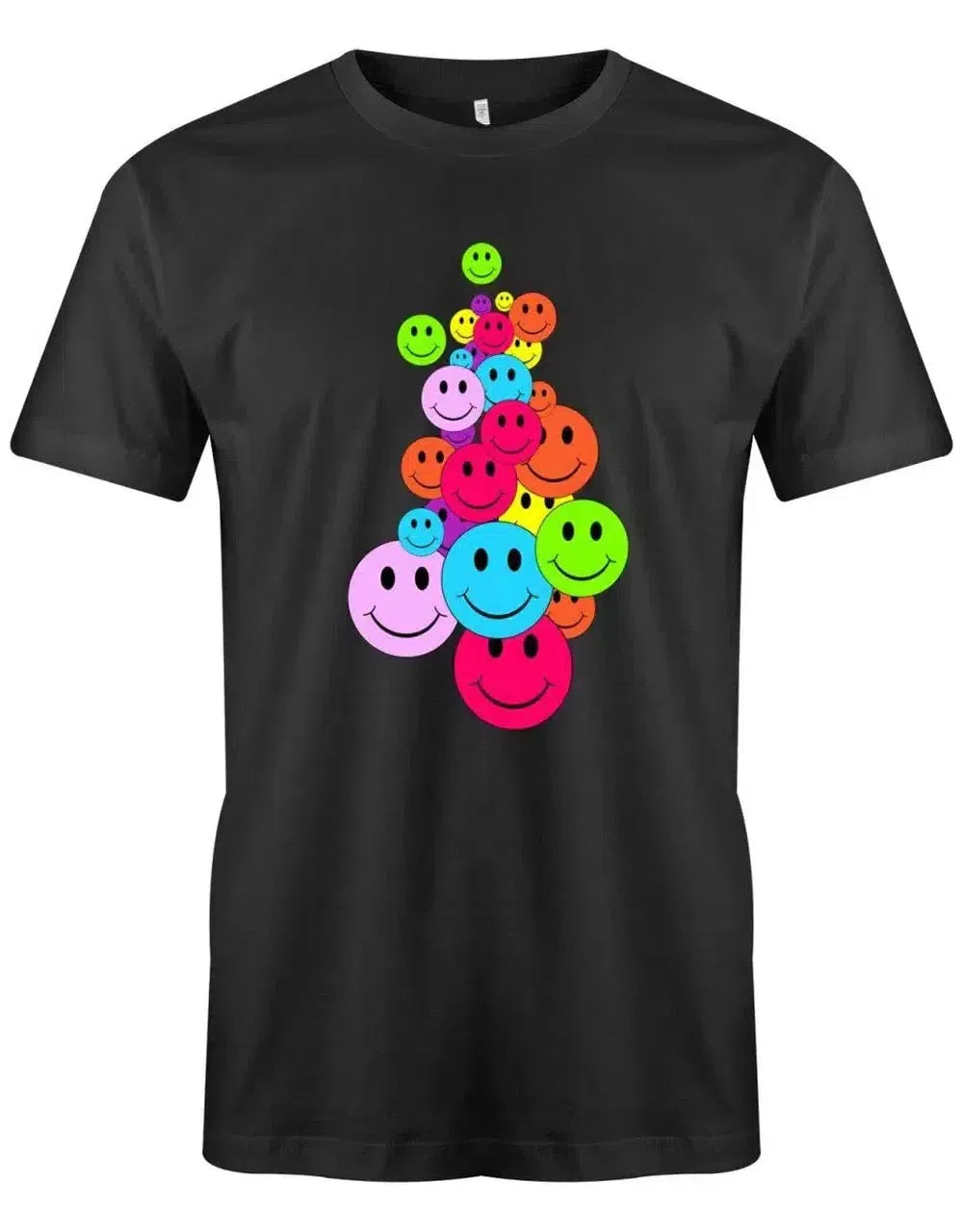 Bunte Smileys - Fun - Herren T-Shirt