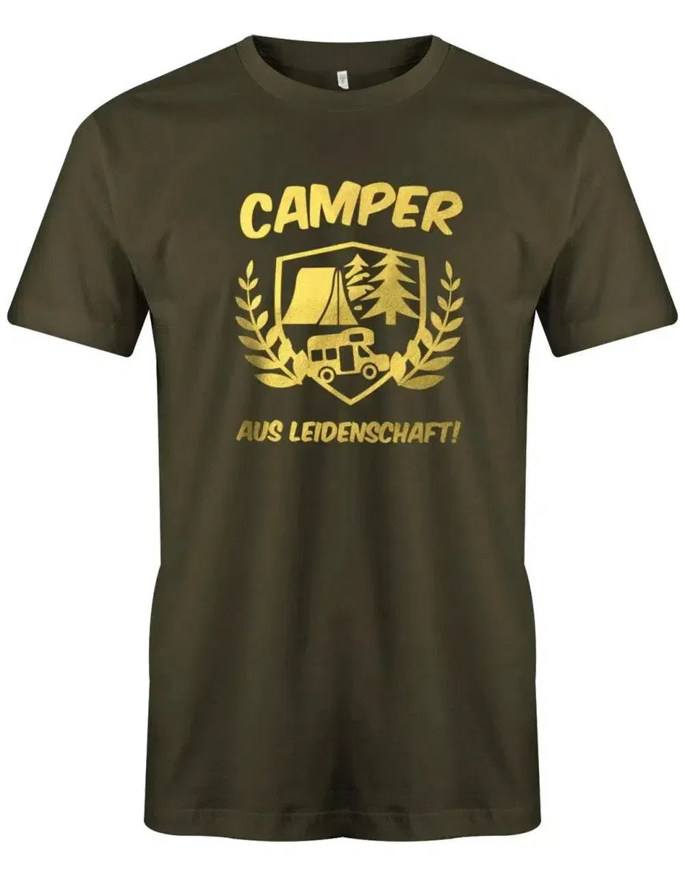 Camper aus Leidenschaft - Camping - Herren T-Shirt