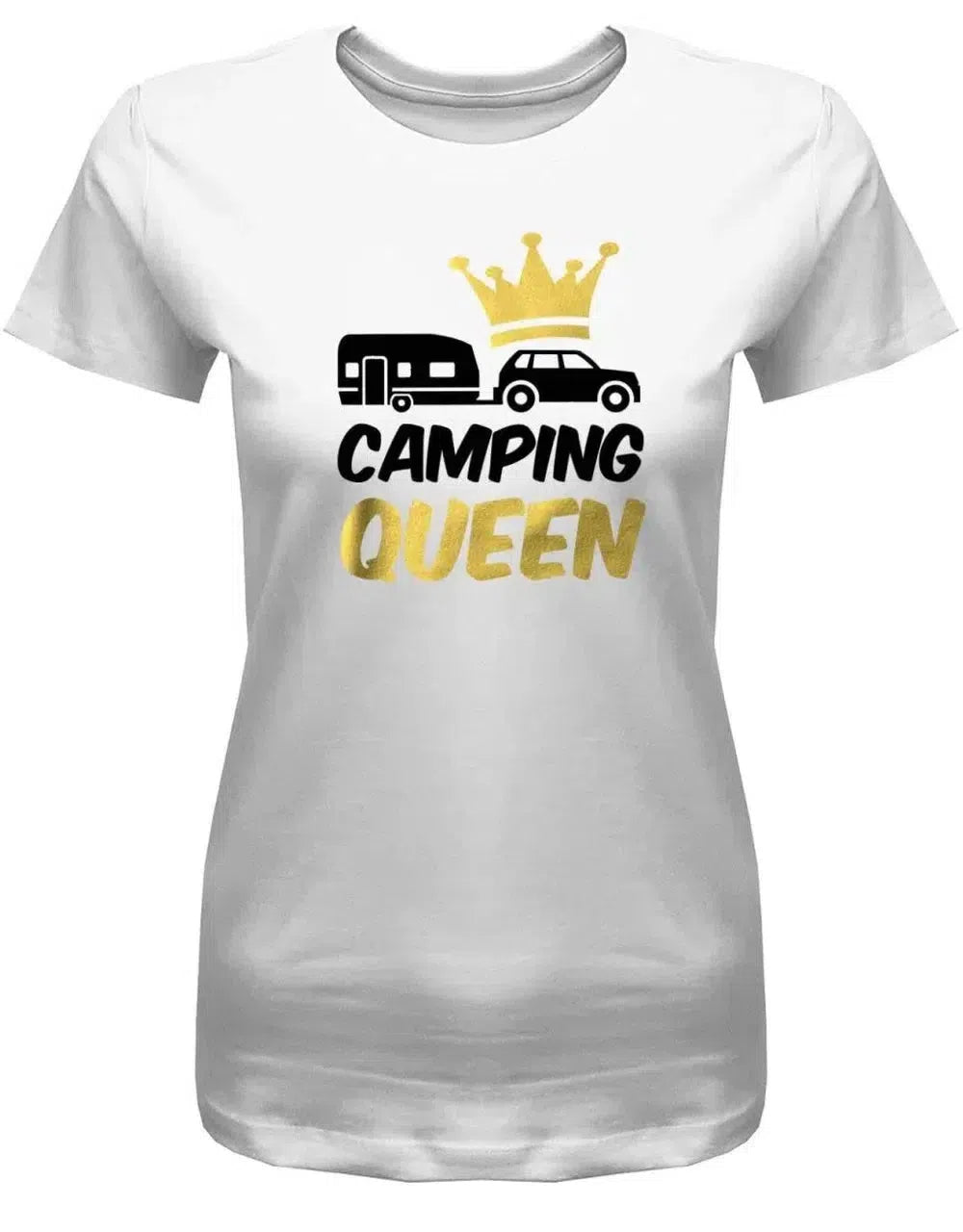 Camping Queen - Damen T-Shirt