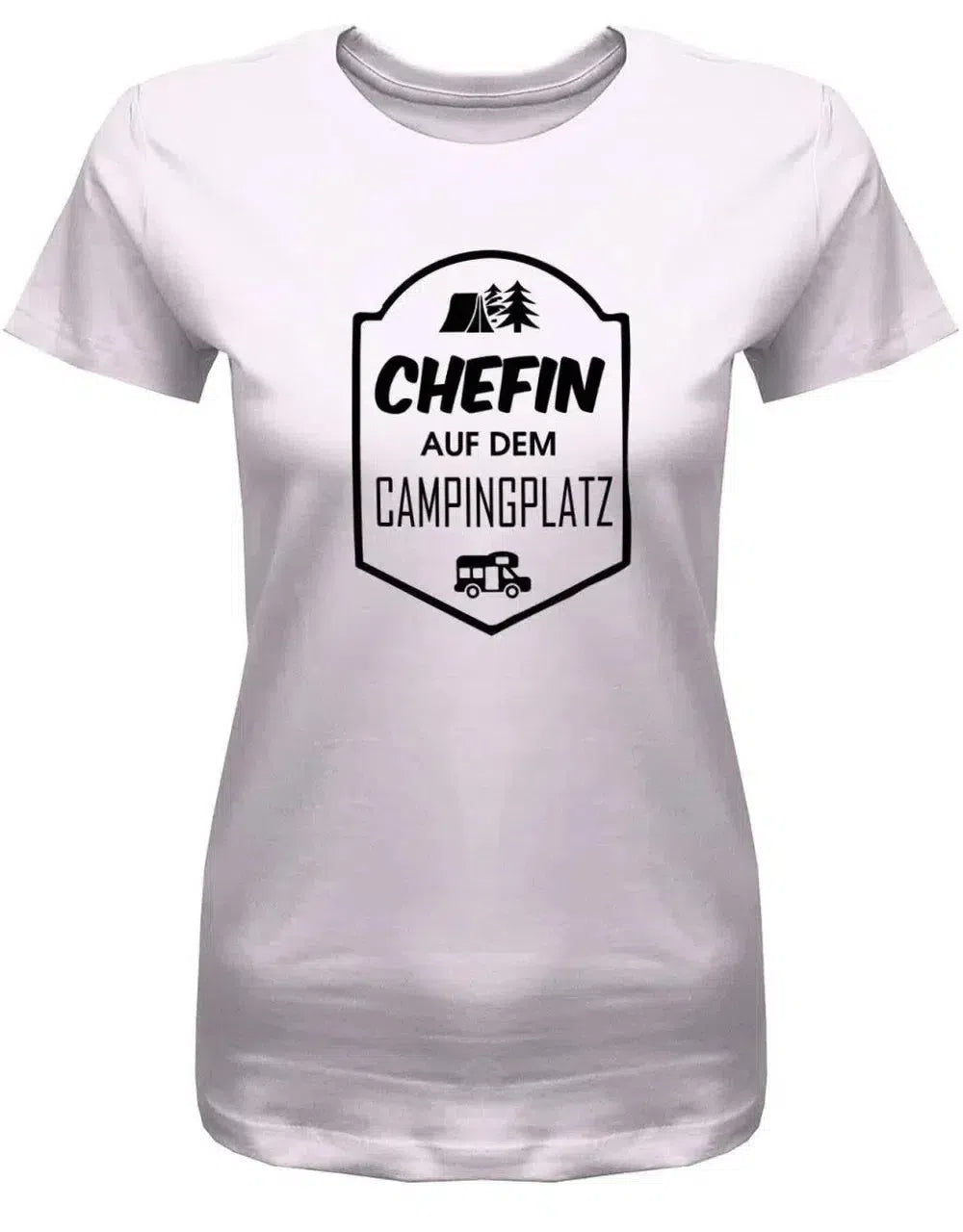 Chefin auf dem Campingplatz - Damen T-Shirt