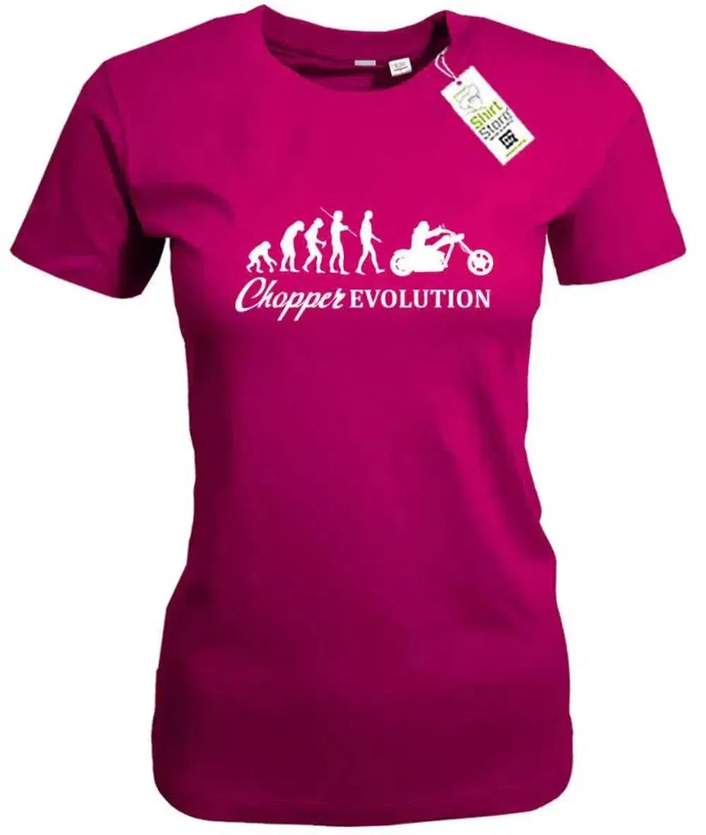 Chopper Evolution - Biker - Damen T-Shirt