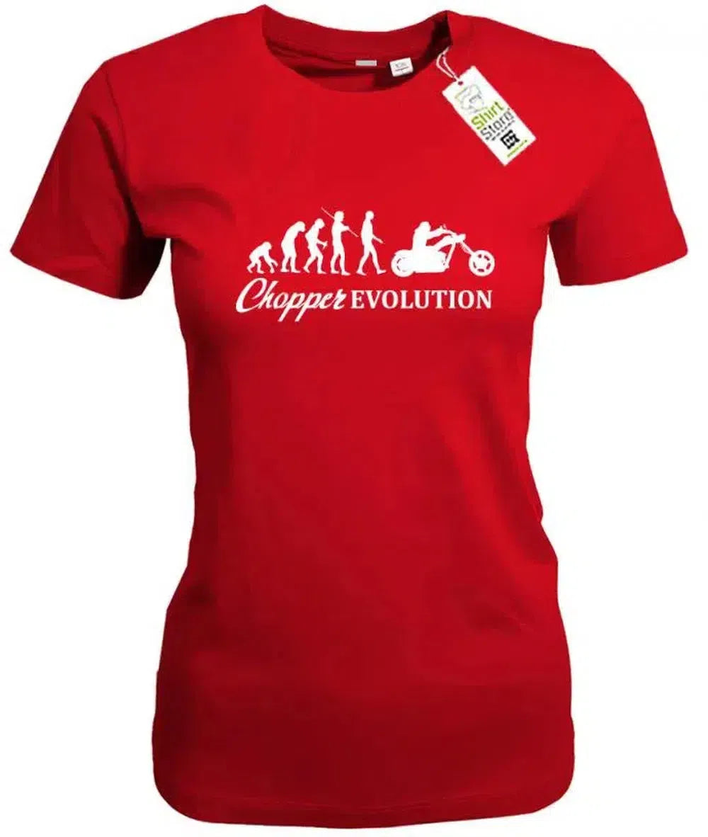 Chopper Evolution - Biker - Damen T-Shirt