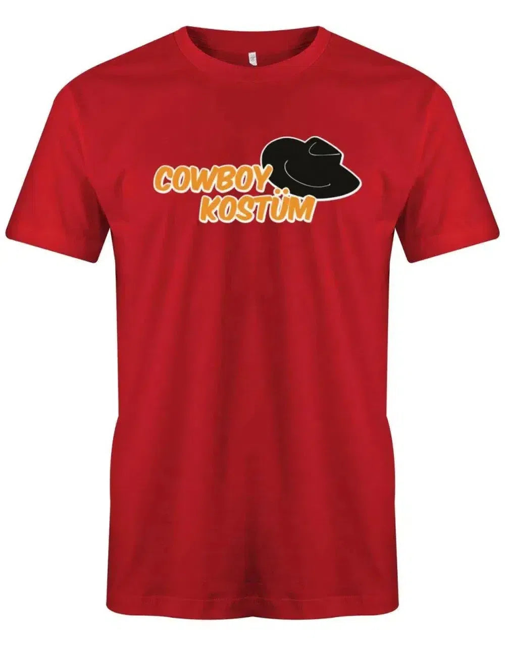 Cowboy Kostüm - Fasching - Herren T-Shirt