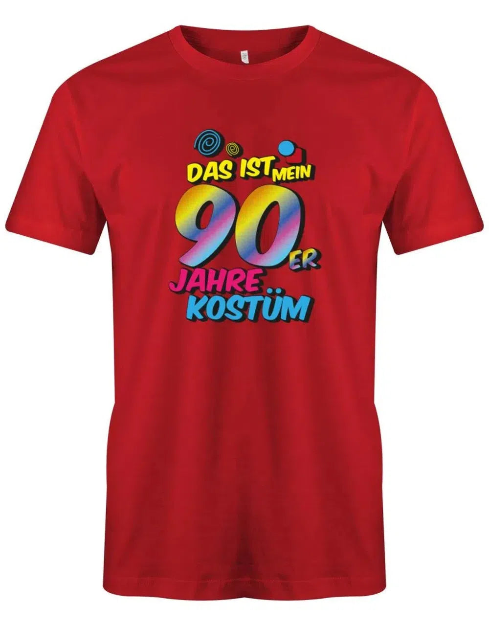 Das ist mein 90er Jahre Kostüm Fasching Verkleidung Shirt Herren
