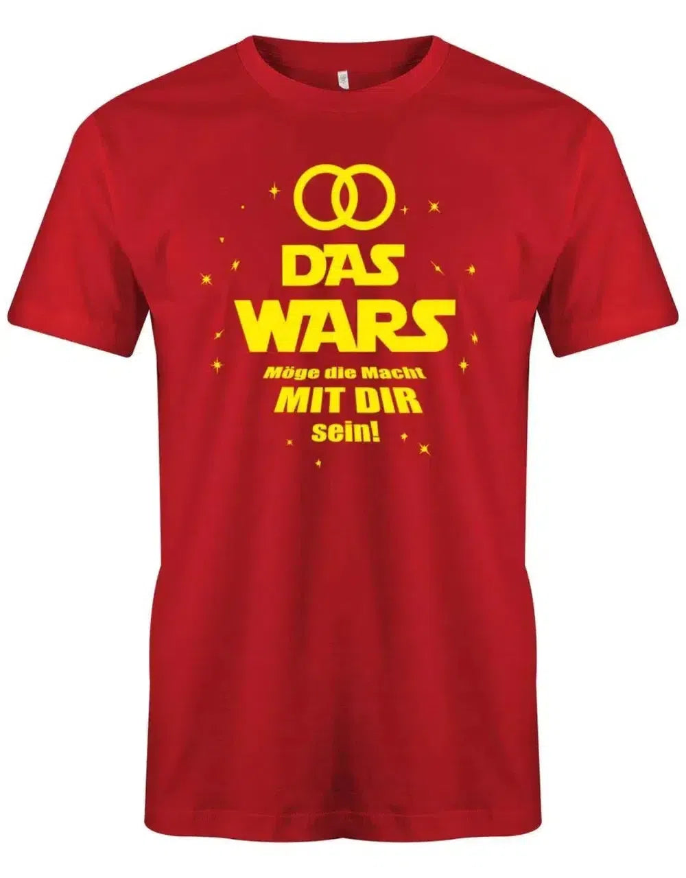 JGA T-Shirt Männer – Das Wars Spruch für Bräutigam