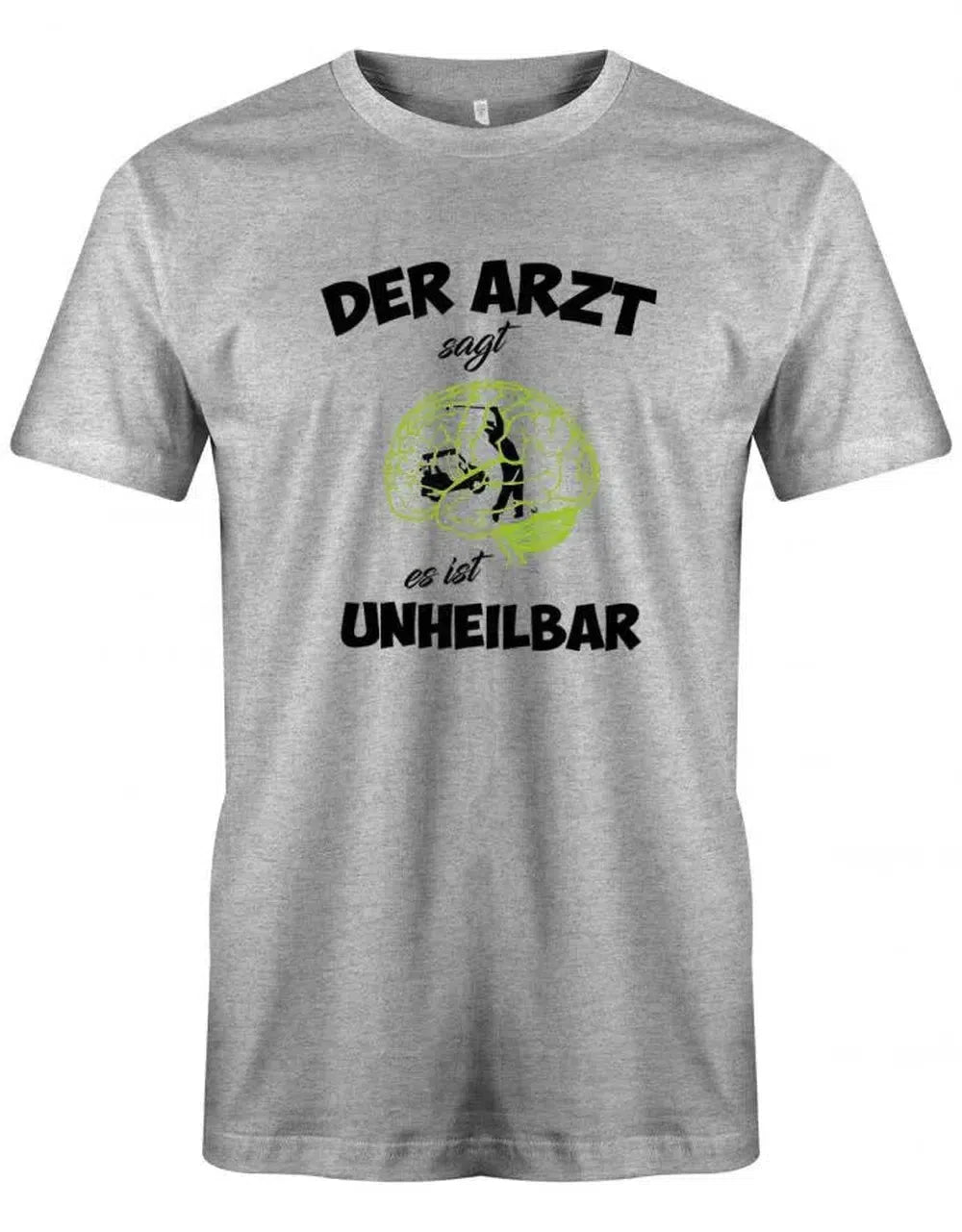 Der Arzt sagt es ist unheilbar - Golfer - Golf - Herren T-Shirt