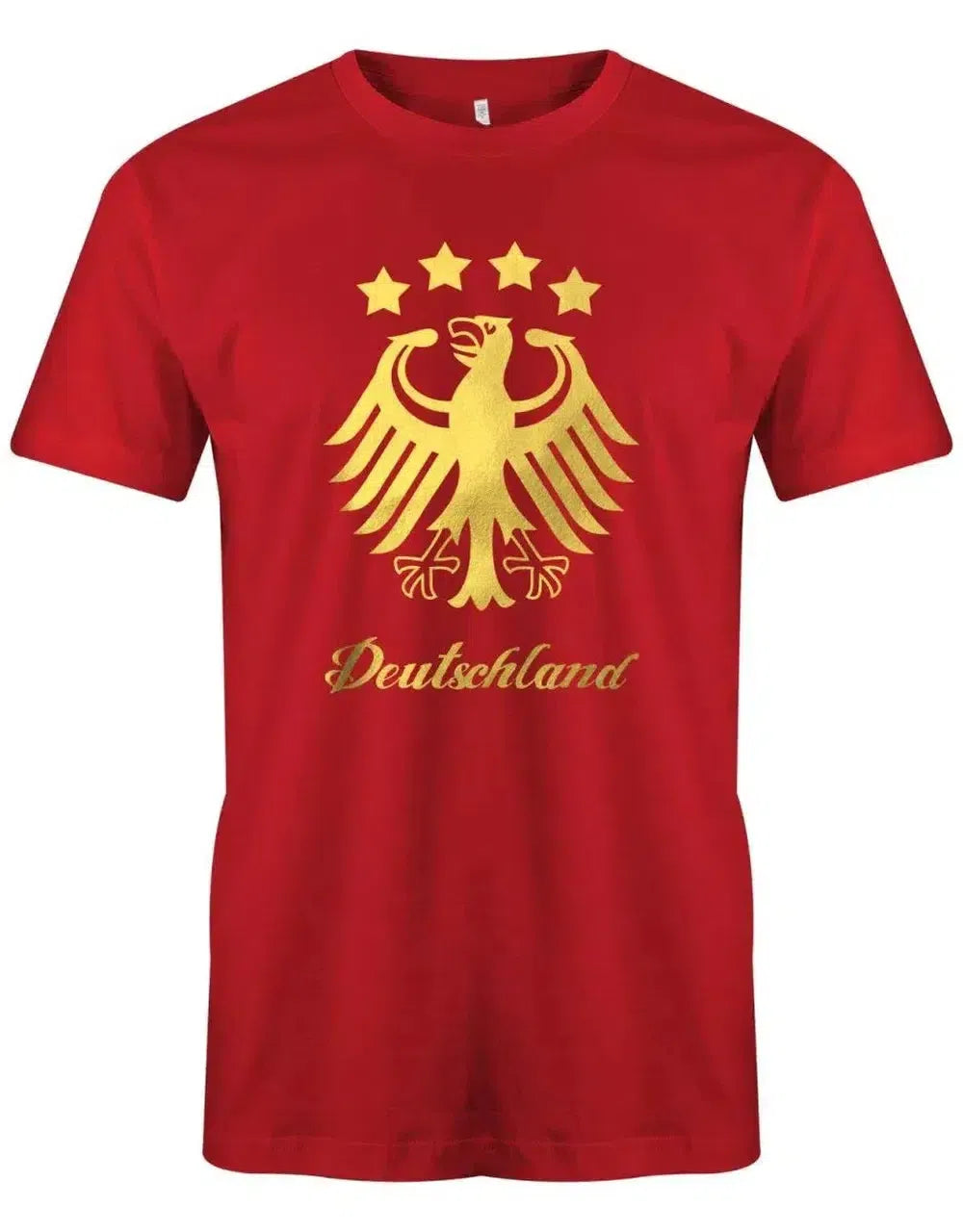 Deutschland Adler 4 Sterne WM EM - Gold - Herren T Shirt