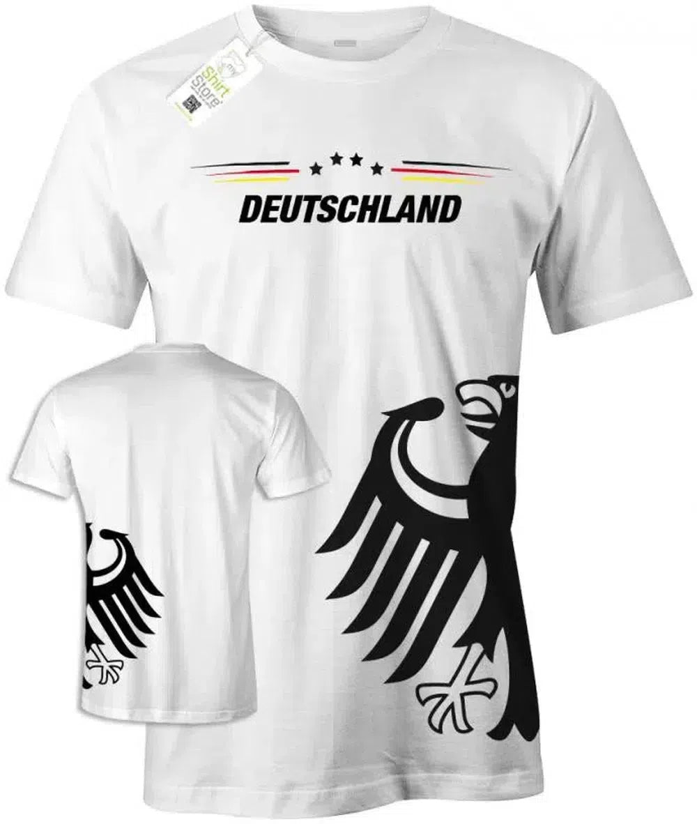 Deutschland Adler Seitenmotiv - Trikot EM 2020 - Herren T-Shirt