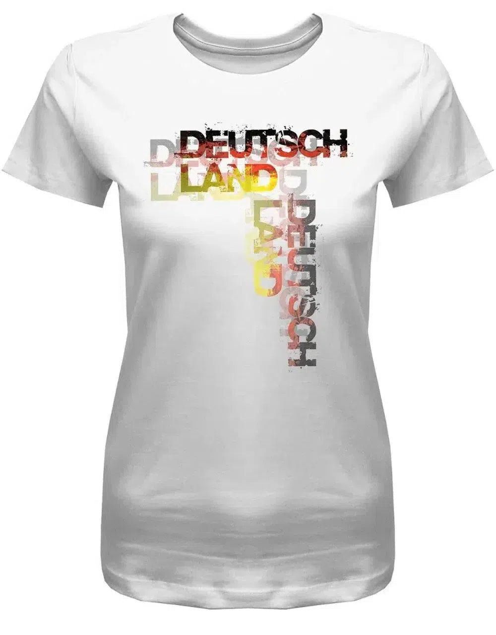 Deutschland Design - EM WM - Fan - Damen T-Shirt