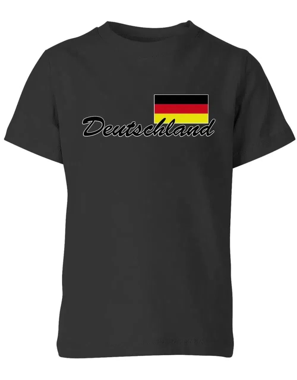 Deutschland Fahne - EM WM - Fan - Kinder T-Shirt