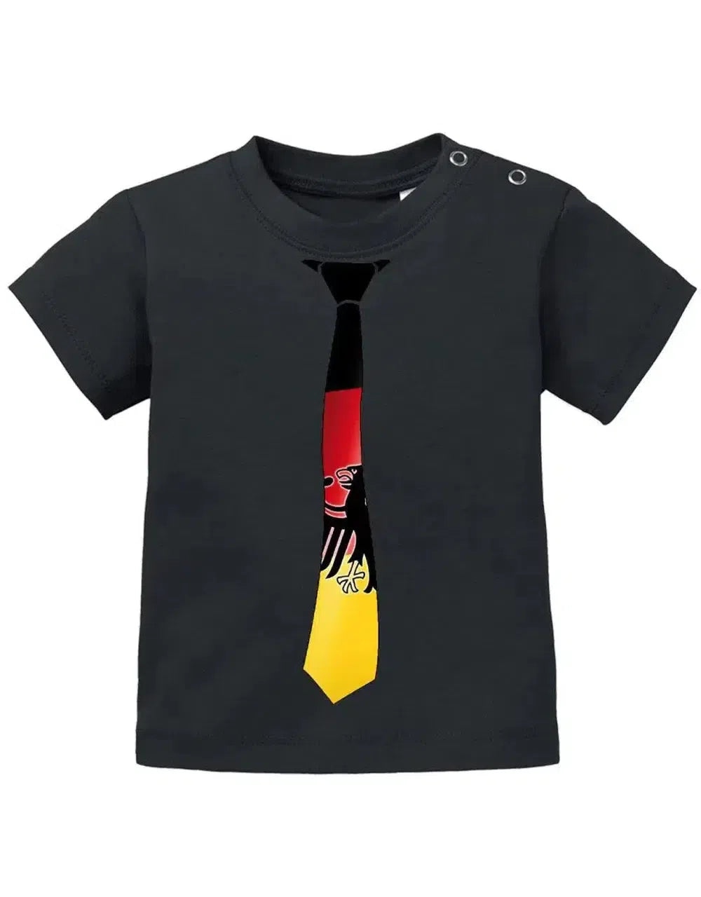 Deutschland Krawatte - EM WM - Fan - Baby T-Shirt
