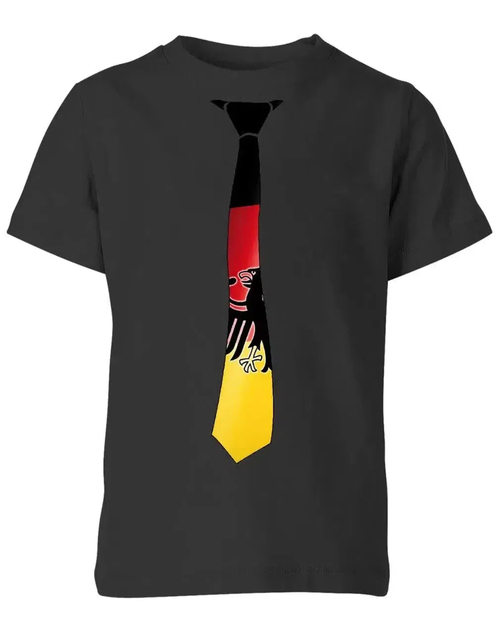 Deutschland Krawatte - WM EM - Fan - Kinder T-Shirt
