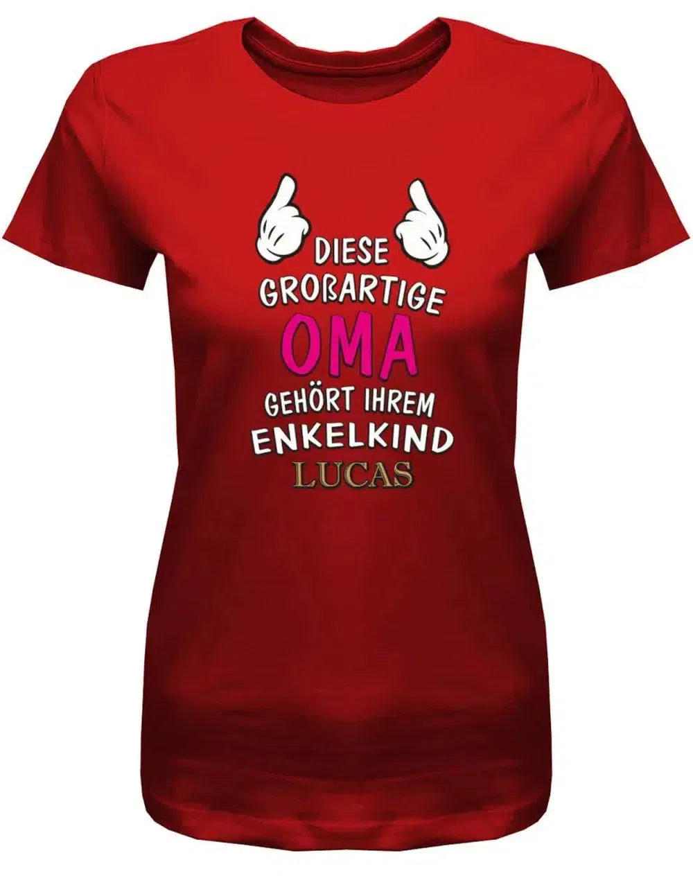 Diese großartige Oma gehört ihrem Enkelkind - Damen T-Shirt