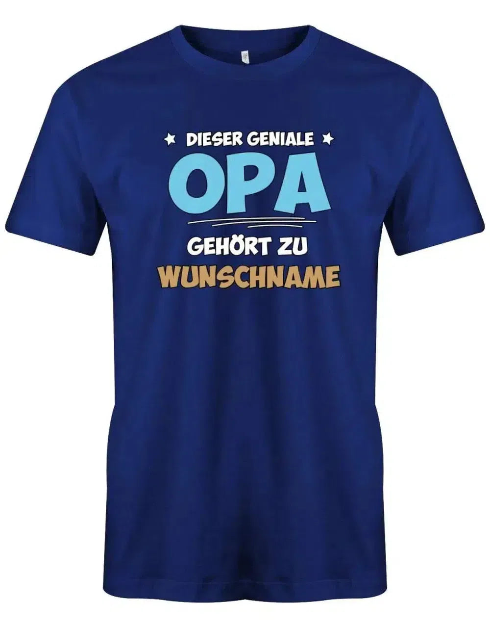 Dieser geniale Opa gehört zu Wunschname - Personalisierbar mit deinem Wunschnamen - Herren T-Shirt