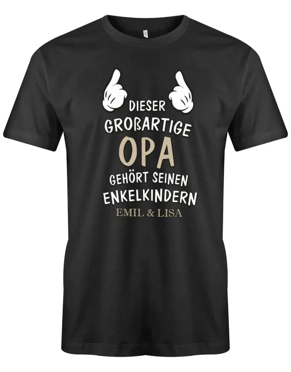 Dieser großartige Opa gehört seinen Enkelkindern - Herren T-Shirt