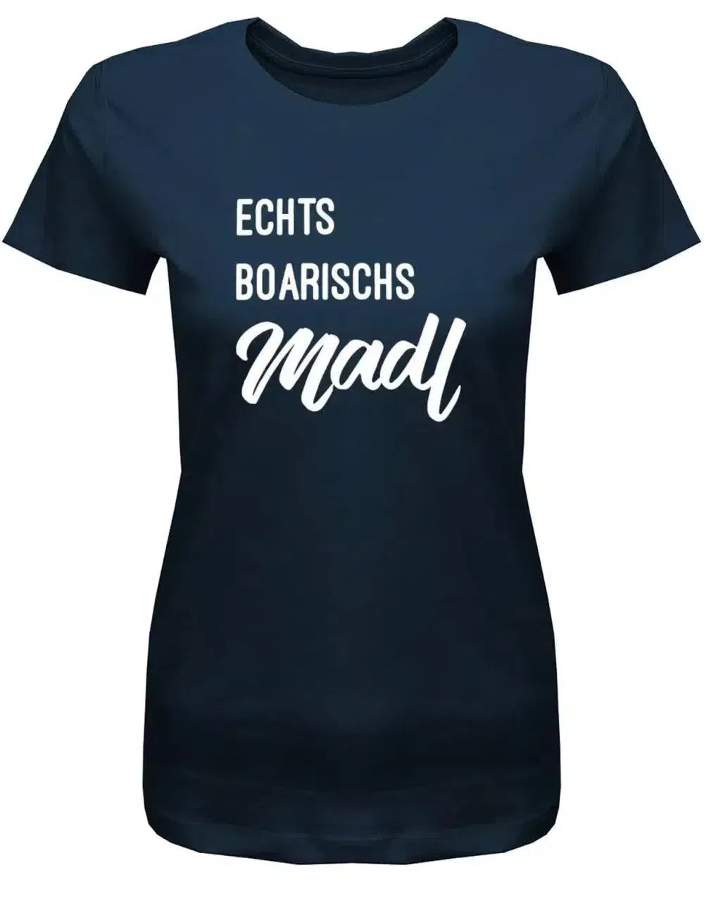 Echts boarischs Madl - Wiesn Trachten Oktoberfest - Damen T-Shirt