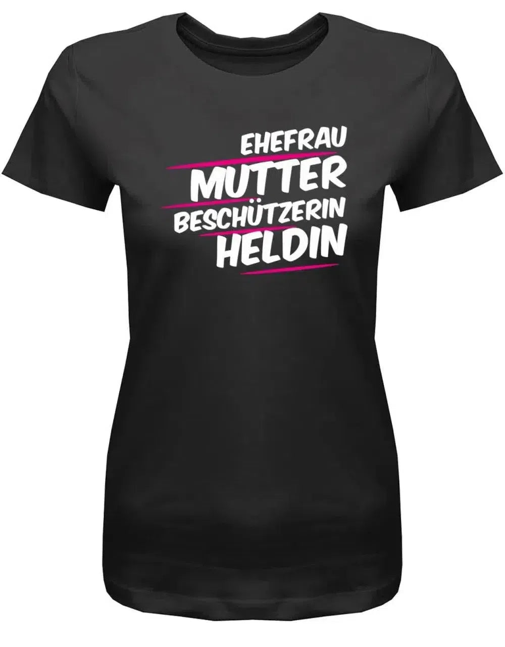 Ehefrau Mutter Beschützerin Heldin - Damen T-Shirt