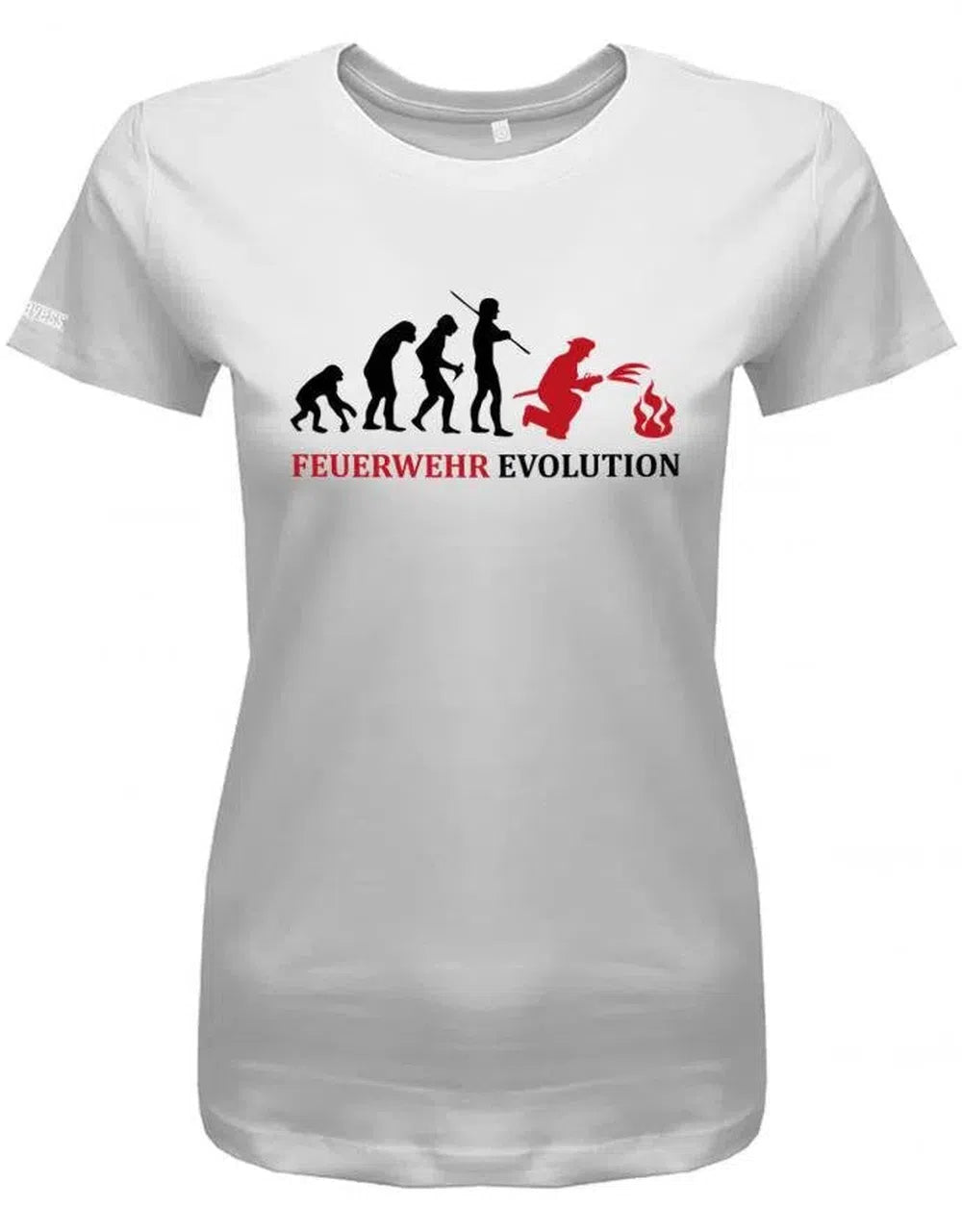 Feuerwehr Evolution - Feuerwehrmann - Damen T-Shirt