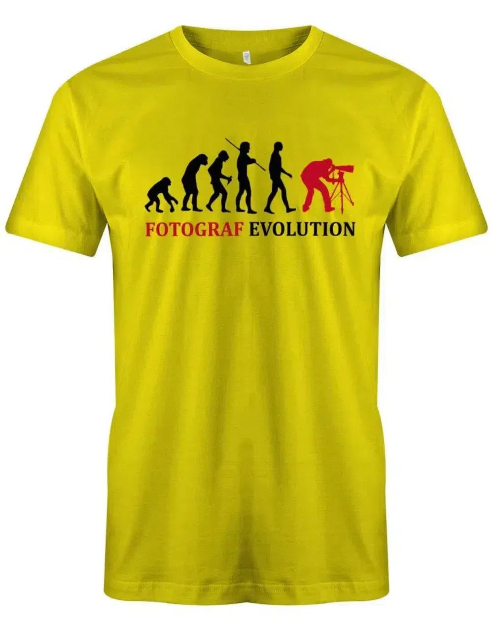 Fotograf Evolution - Fotografen - Herren T-Shirt