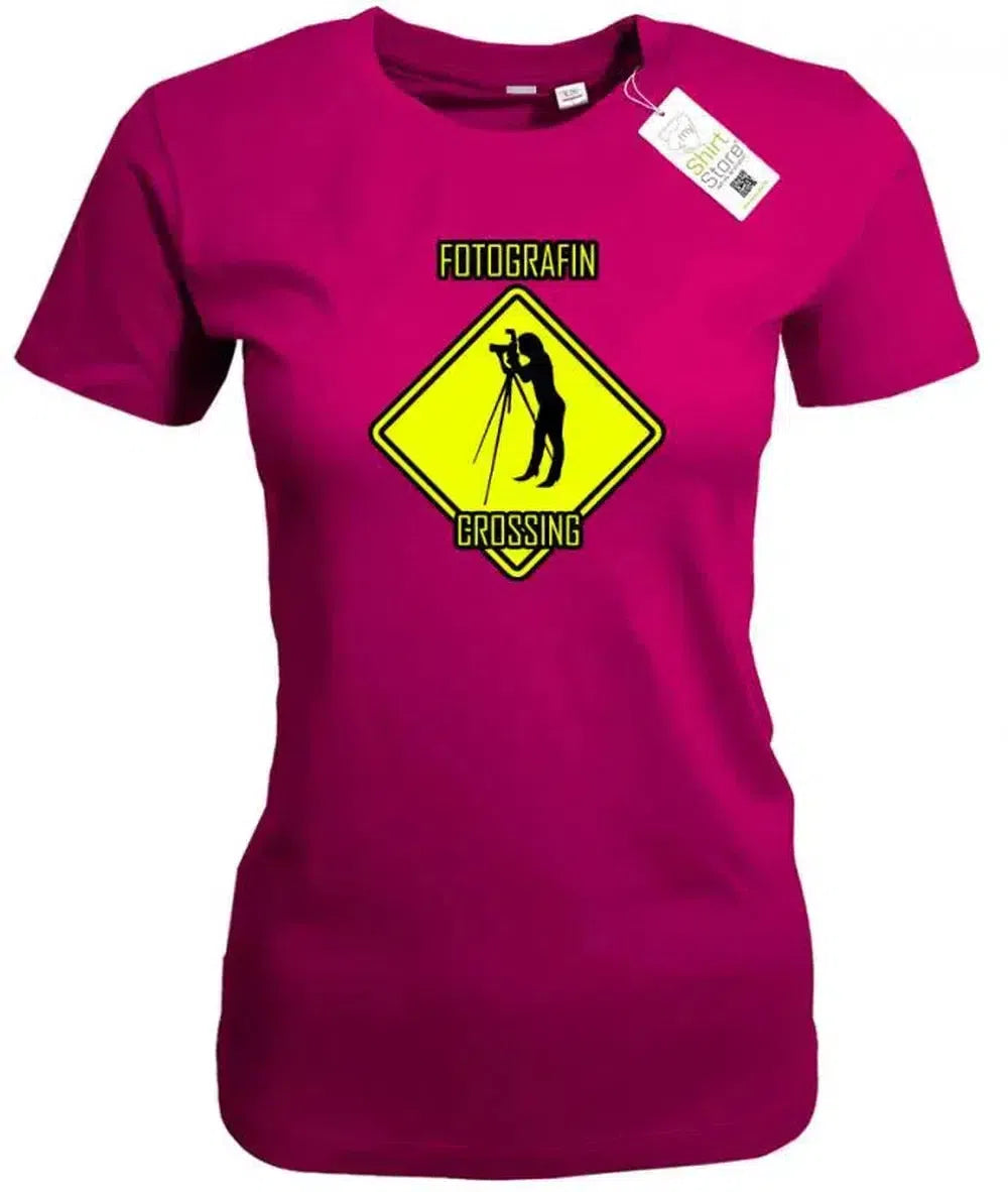 Fotografin Crossing - Fotografen - Damen T-Shirt