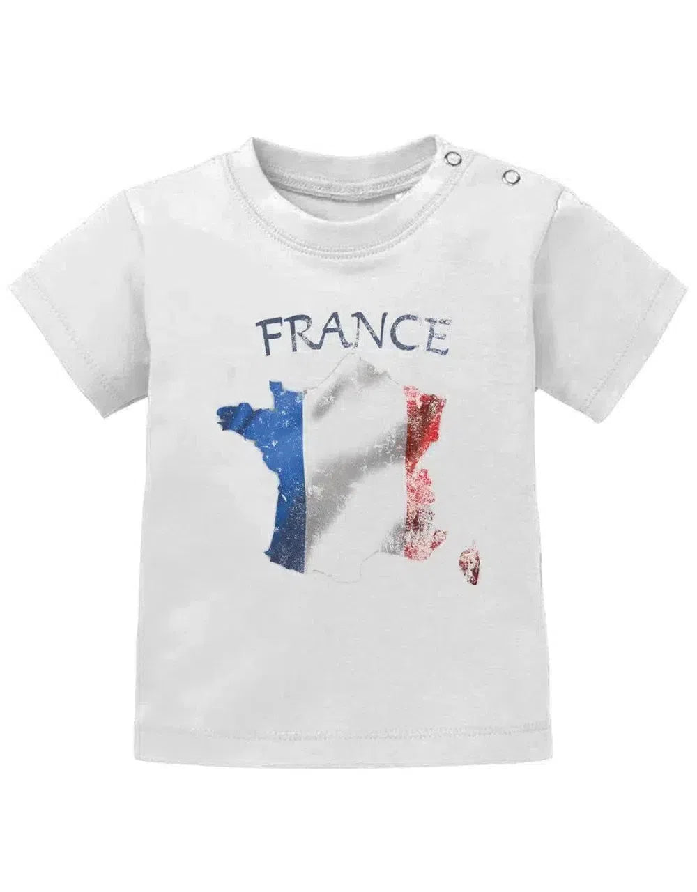 France - Vintage - EM WM - Frankreich - Fan - Baby T-Shirt