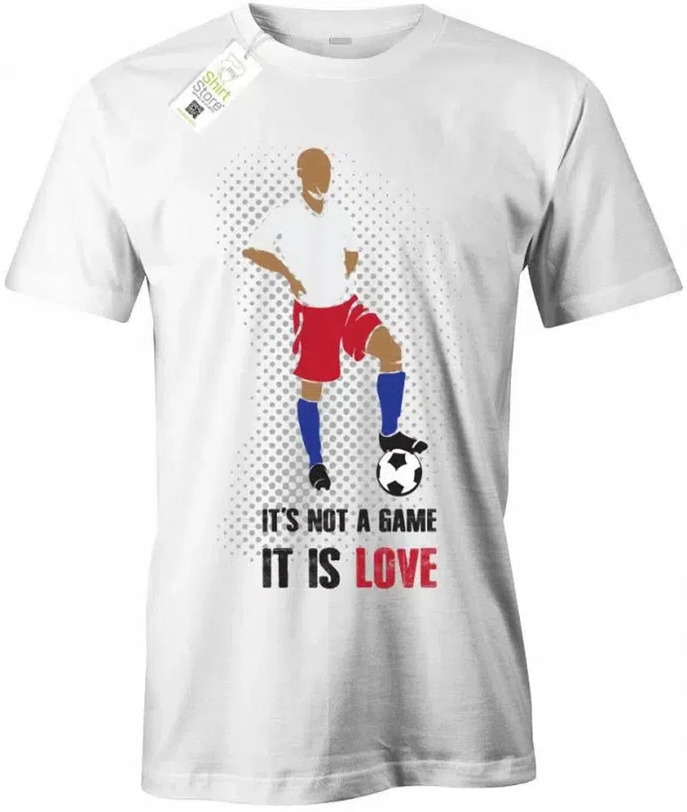 Fußball - its not a game it is love - Herren T-Shirt